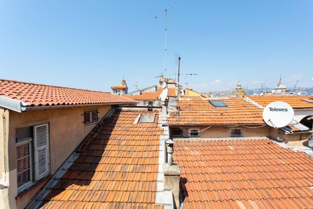 L16 Suite Malonat Vieux Nice 1 Min Mer/ 2 Chbres & Ac Buitenkant foto