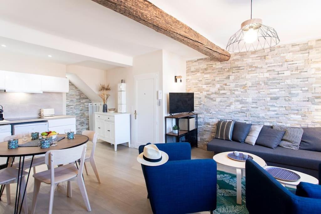 L16 Suite Malonat Vieux Nice 1 Min Mer/ 2 Chbres & Ac Buitenkant foto